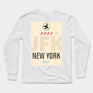 Classic airport JFK New York Long Sleeve T-Shirt